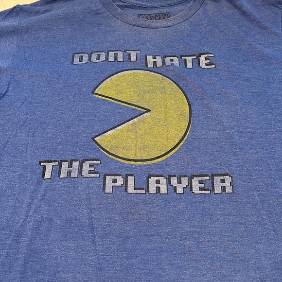 Vintage Blue XL Pac Man Tshirt. Used wear. - Picture 3 of 4